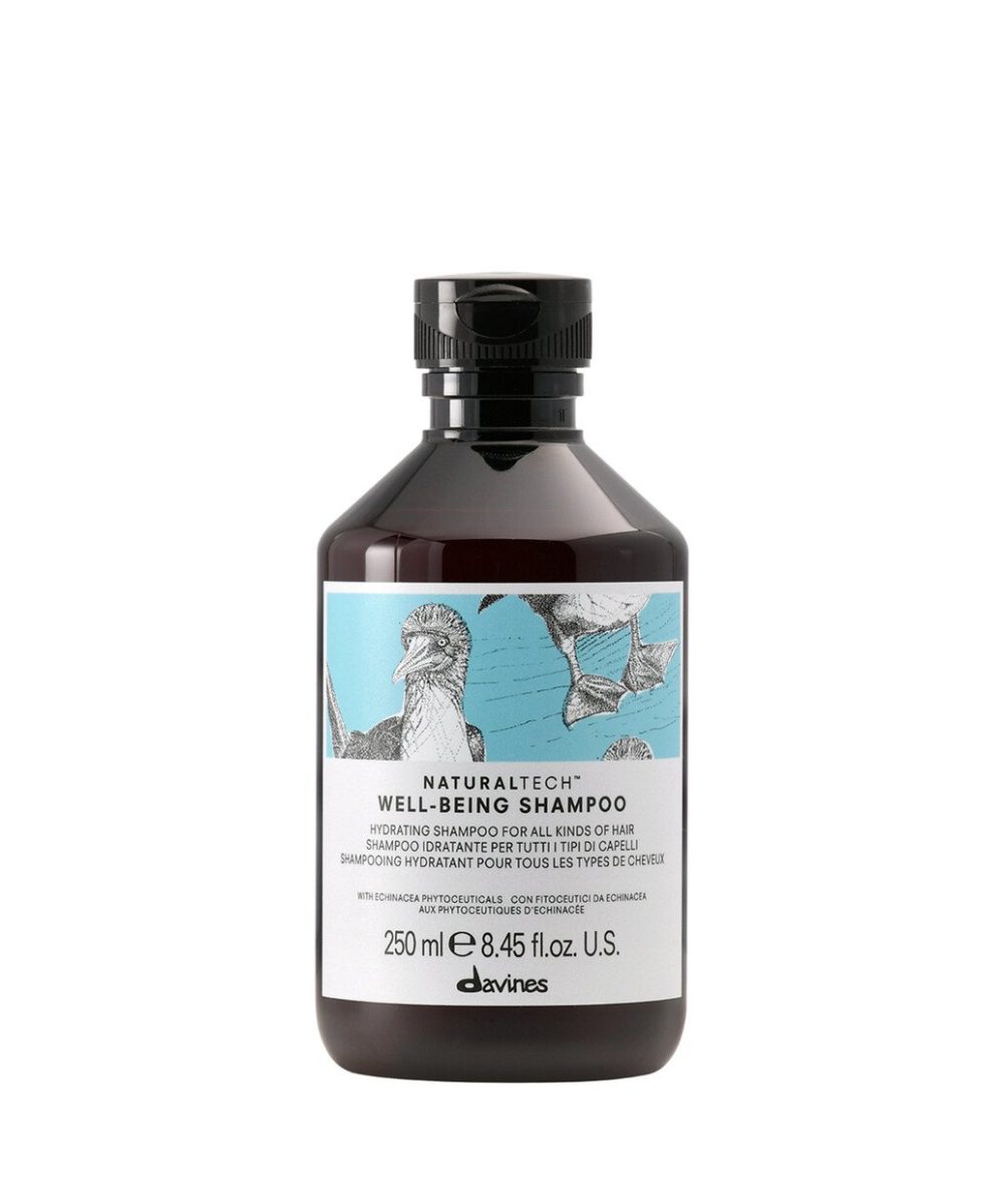 Shampoing hydratant cheveux Davines Well Being NATURALTECH